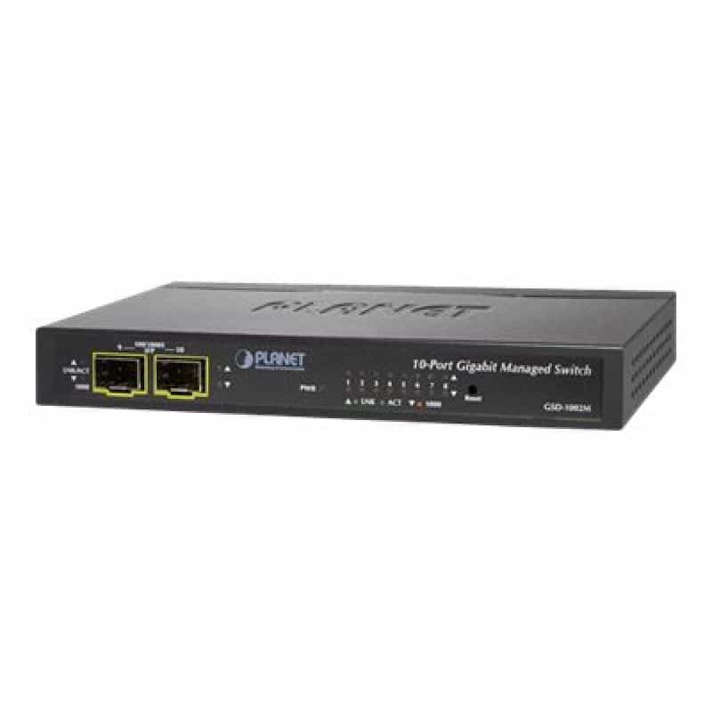 PLANET TECHNOLOGY 8-PORT MANAGED DESKTOP SWITCH