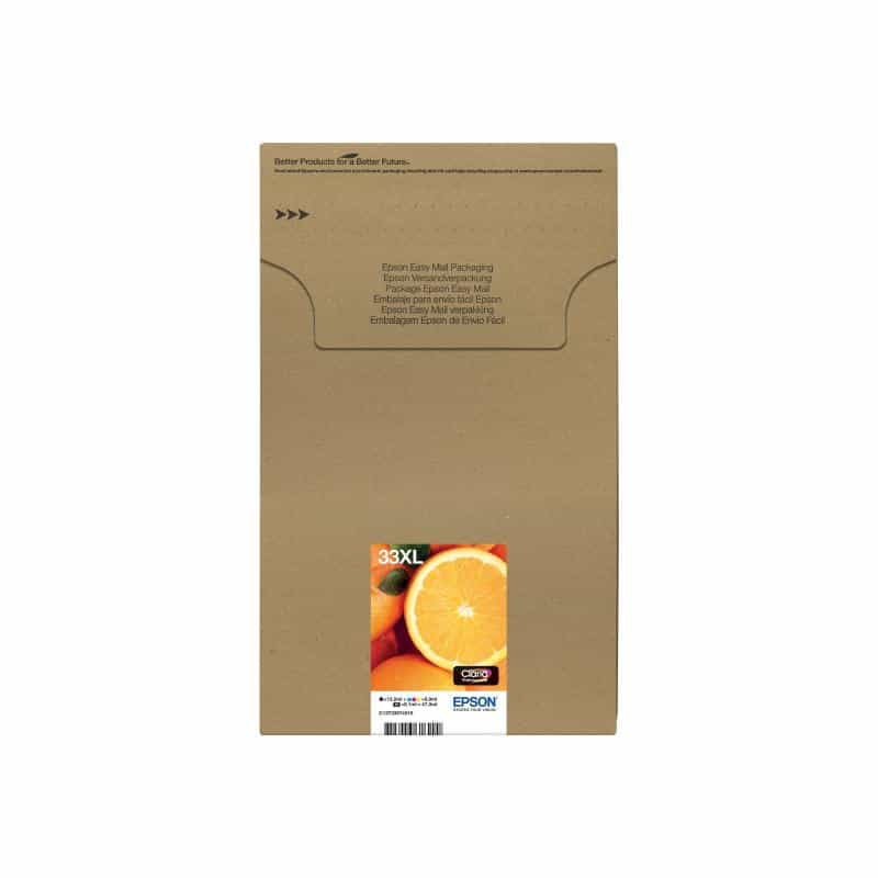 EPSON 33XL Multipack 5er Pack XL Schwarz, Gelb, Cyan, Magenta, Photo schwarz Tintenpatrone