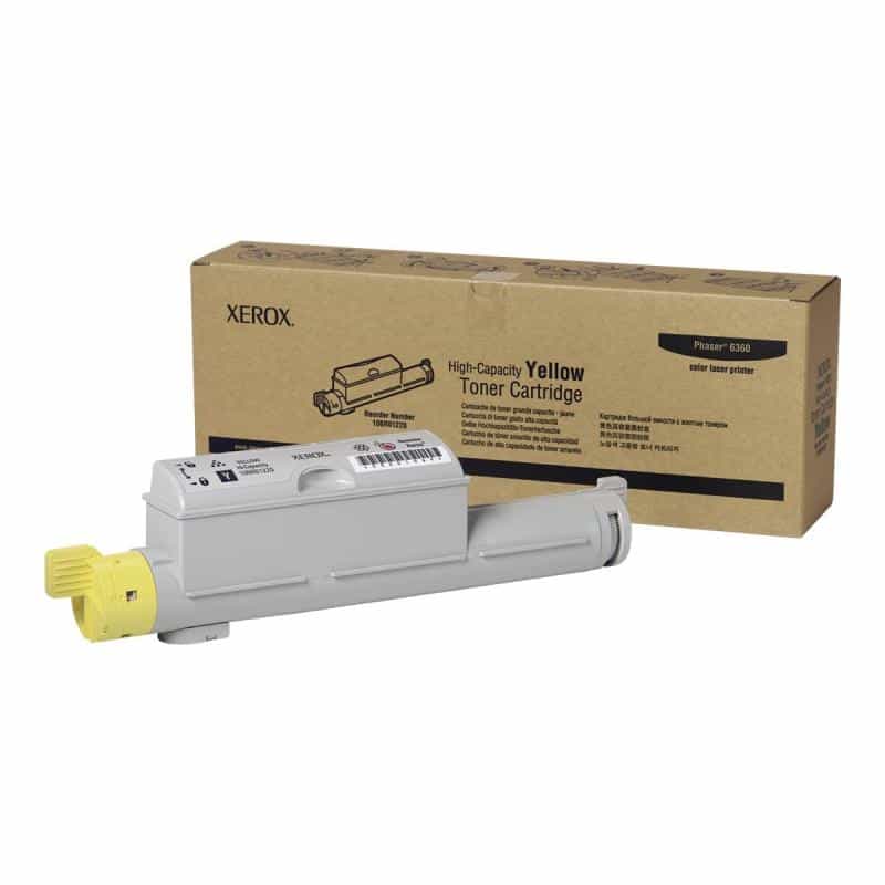 XEROX Phaser 6360 Gelb Tonerpatrone