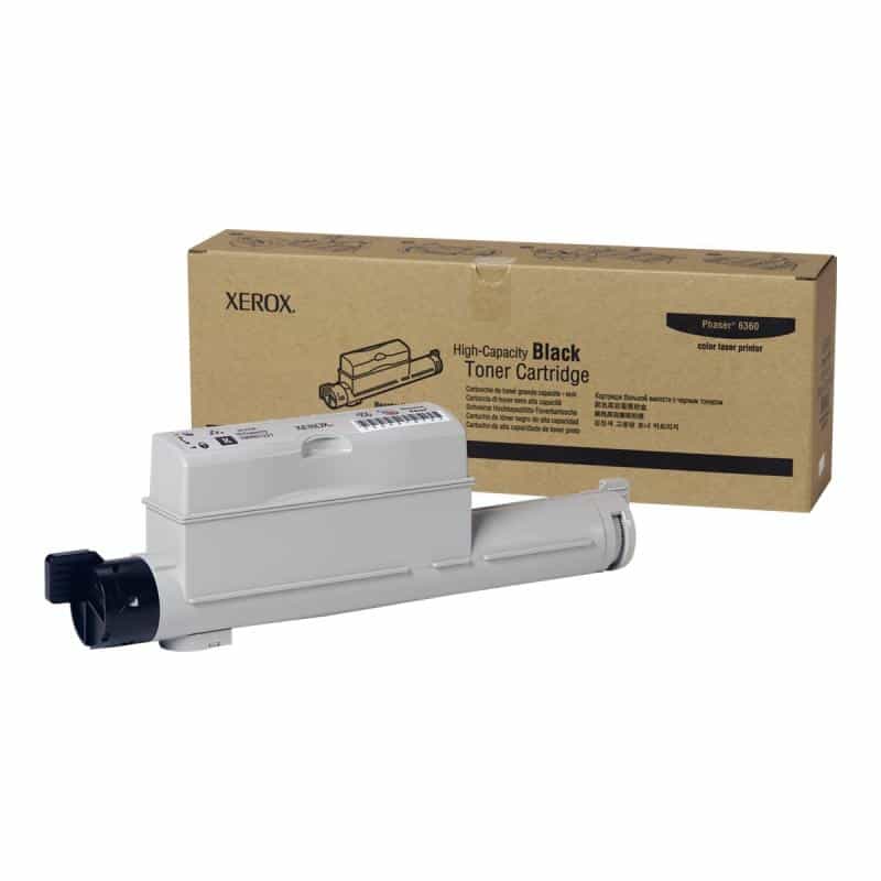 XEROX Phaser 6360 Schwarz Tonerpatrone