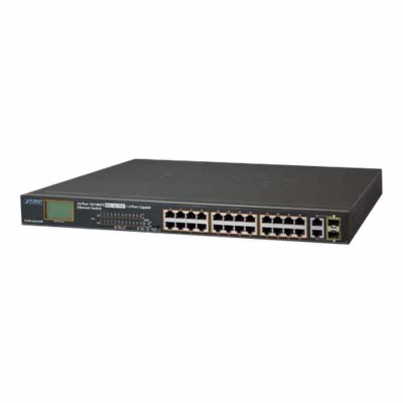 PLANET TECHNOLOGY 24-Port Combo Ethernet Switch