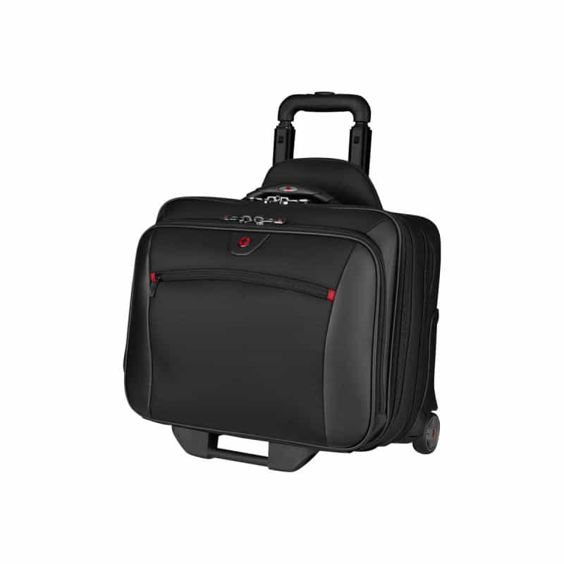 WENGER Potomac 43,2cm 17Zoll Trolley schwarz (mit herausnehmbarer Notebooktasche 40,6cm 16Zoll)