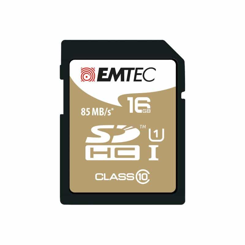 EMTEC SDHC 16GB Class10 Gold + EMTEC SDHC 16GB Class10 Gold +