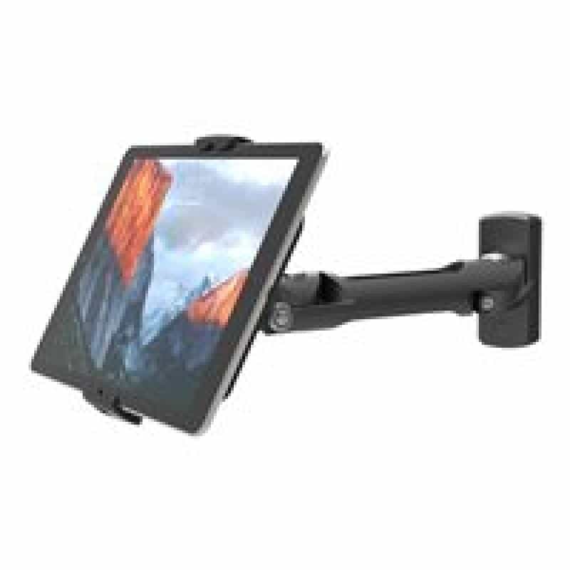 COMPULOCKS BRANDS INC. K/Unvl Cling 2.0/WallMnt Tab Swg Arm Blk