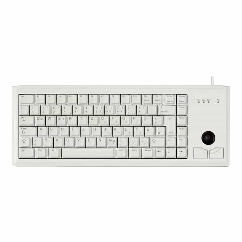 CHERRY G84-4400LUBFR-0 USB + Trackball Tastatur hell grau (FR)