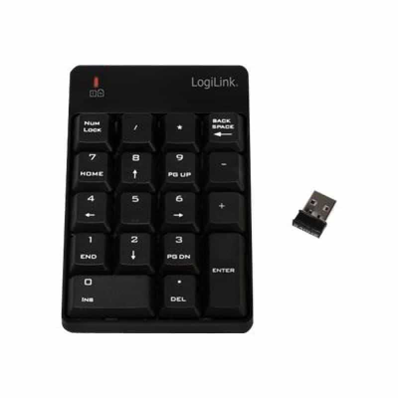 LOGILINK kabelloses nummerisches Keypad mit 19 Tasten (ID0120)