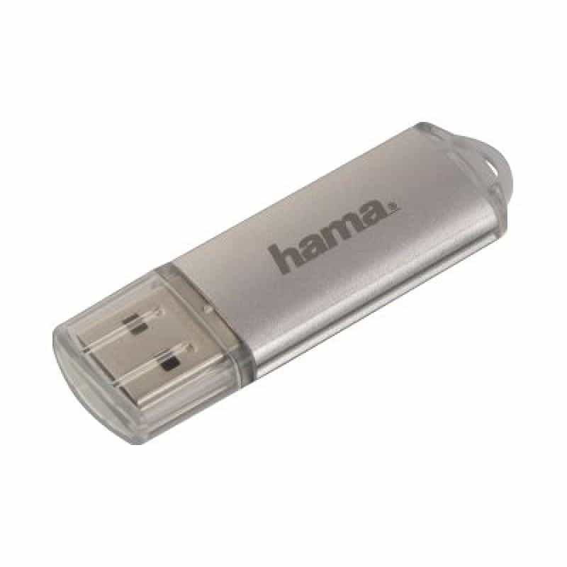 FlashPen "Laeta", USB 2.0, 128 GB, 10MB/s, Silber