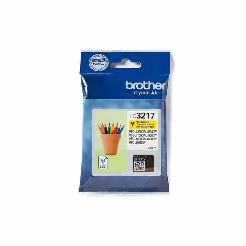 BROTHER LC3217Y Gelb Tintenpatrone