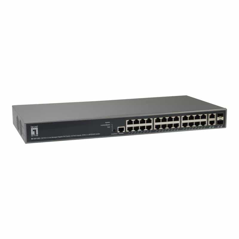 LEVEL ONE 26-Port L3 Lite Managed Switch