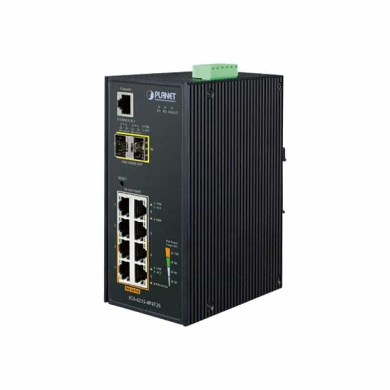 PLANET TECHNOLOGY 4-Port 10/100/1000T mgd.Switch