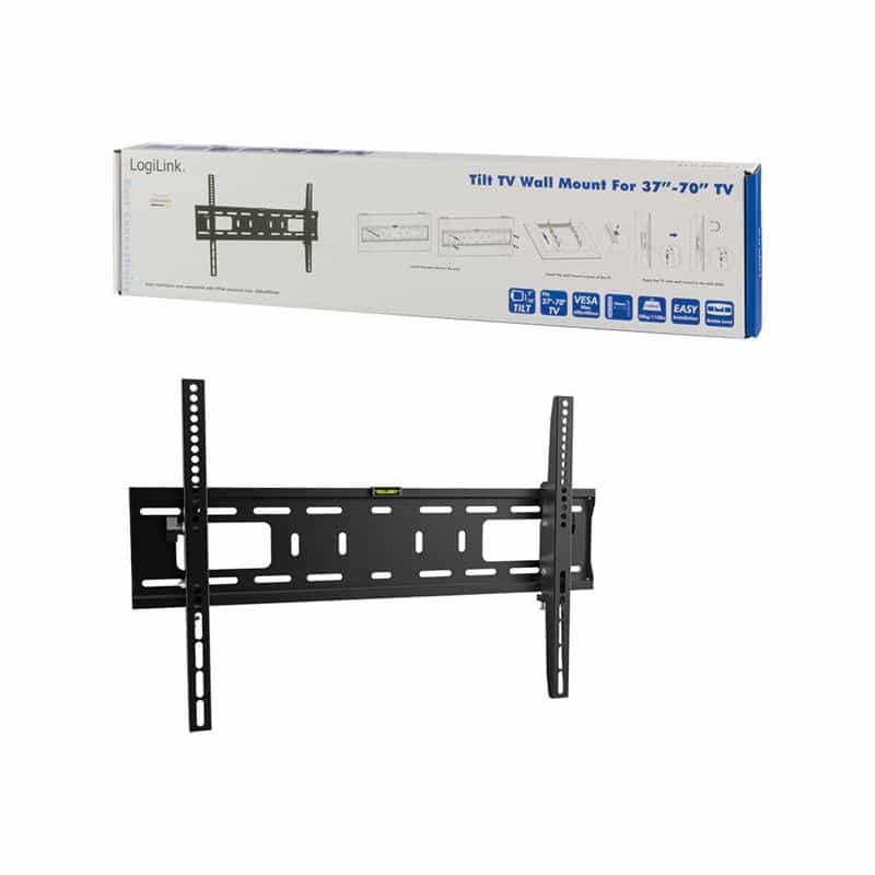 LOGILINK TV-Wandhalterung LogiLink neig-10ø/+5ø, 37-70",max.50kg