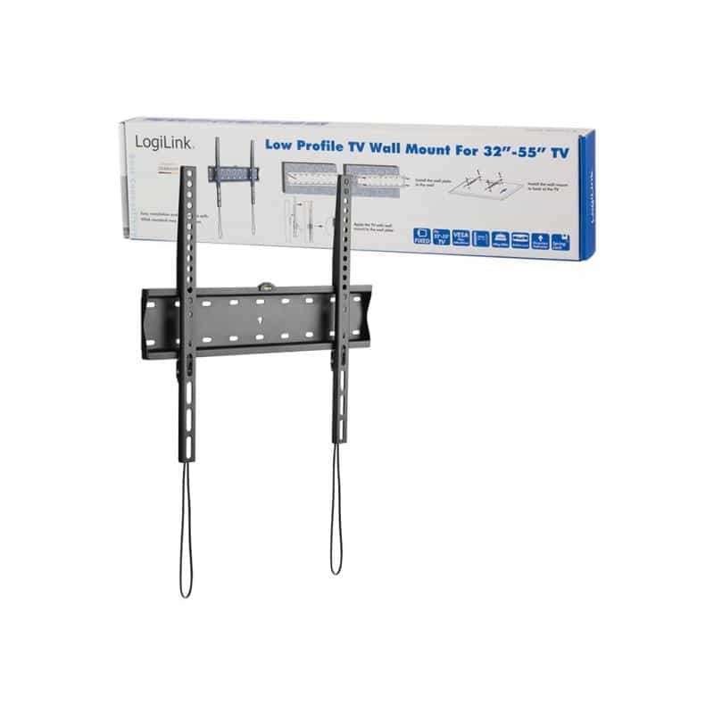 LOGILINK TV-Wandhalterung LogiLink Festmontage, 32-55", max. 40 kg