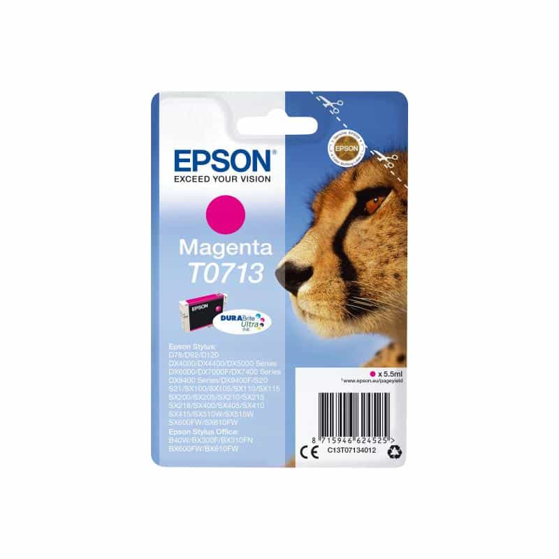 EPSON T0713 Magenta Tintenpatrone EPSON T0713 Magenta Tintenpatrone