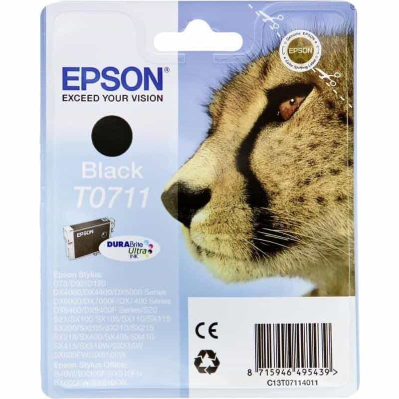 EPSON T0711 Schwarz Tintenpatrone