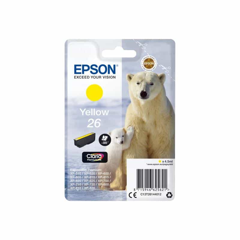 EPSON 26 Gelb Tintenpatrone