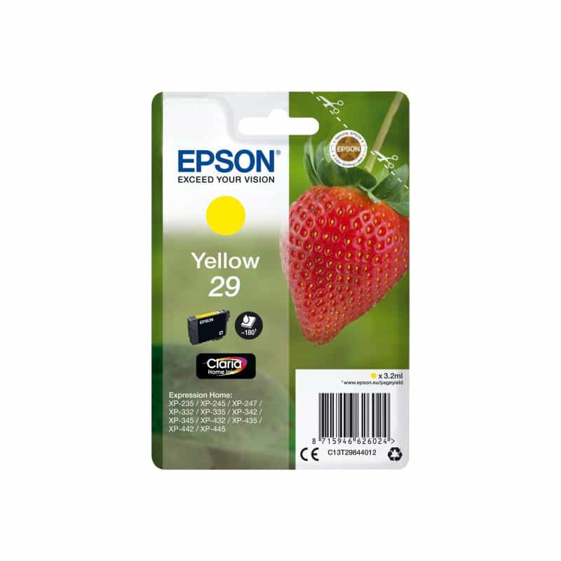 EPSON 29 Gelb Tintenpatrone EPSON 29 Gelb Tintenpatrone