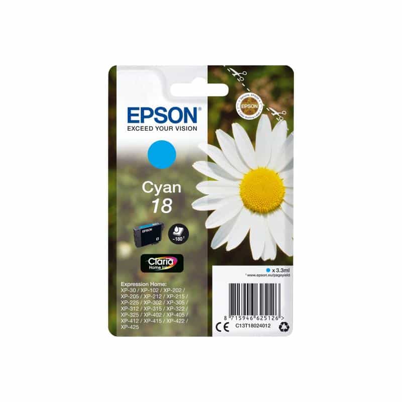 EPSON 18 Cyan Tintenpatrone