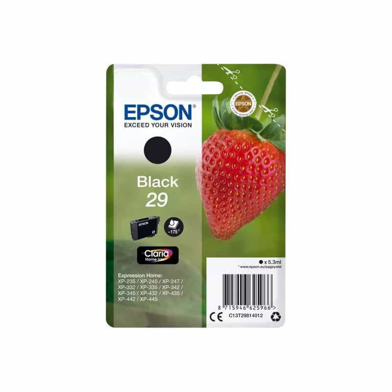 EPSON 29 Schwarz Tintenpatrone