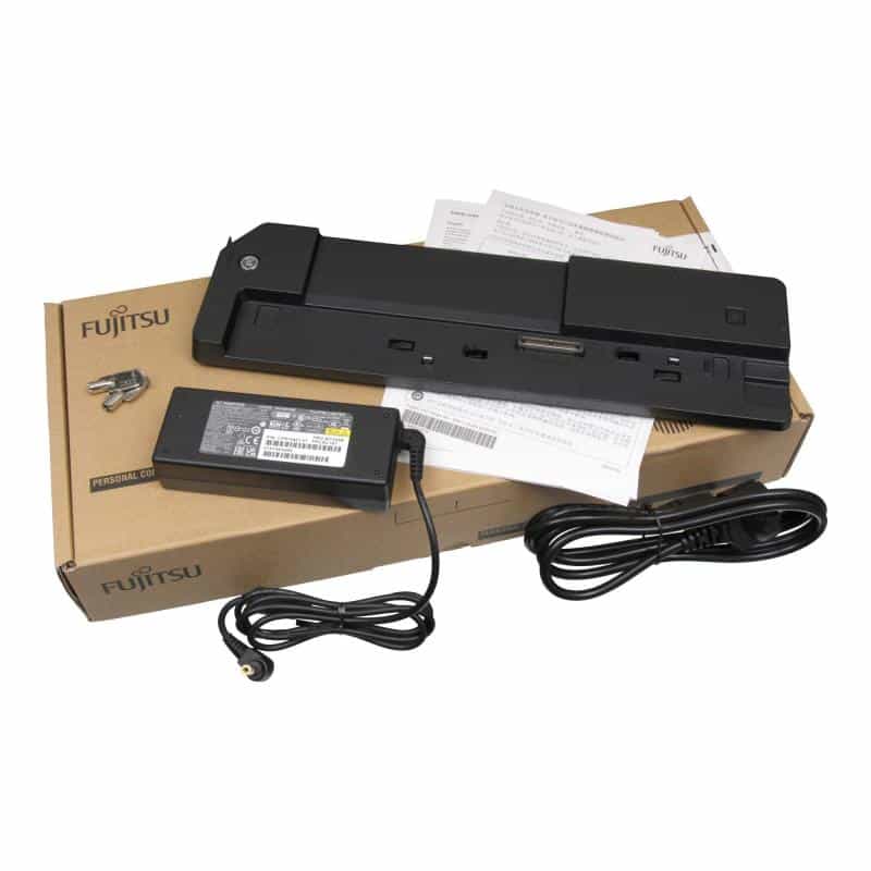 FUJITSU Portreplicator with key lock  90W AC EU cable