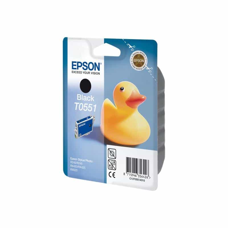 EPSON T0551 Schwarz Tintenpatrone