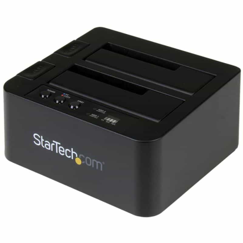 STARTECH.COM USB 3.1 (10 Gbit/s) Duplizierer Dockingstation für 6,35 & 8,89cm 2,5zoll & 3,5zoll SATA