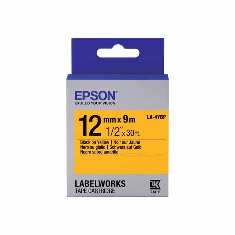 EPSON Ribbon LK-4YBP yellow/black