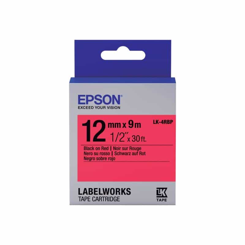 EPSON Ribbon LK-4RBP red/black