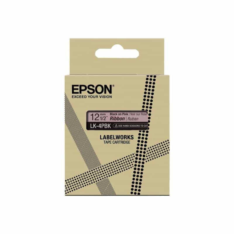 EPSON Ribbon LK-4PBK pink/black