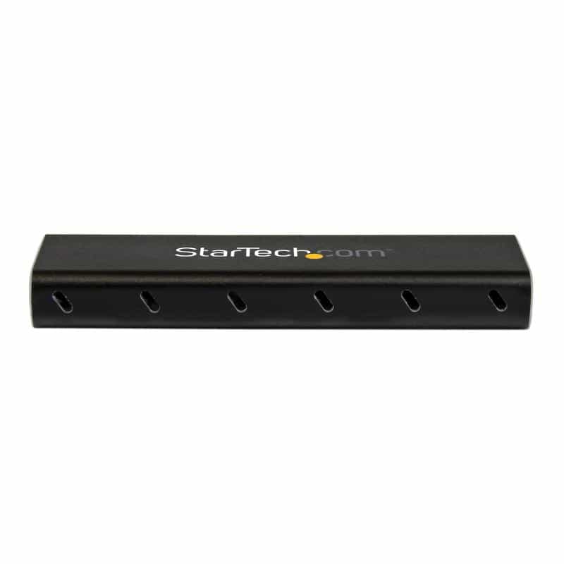 STARTECH.COM M.2 NGFF SATA Festplattengehäuse - USB 3.1 (10Gbit/s) mit USB-C Kabel