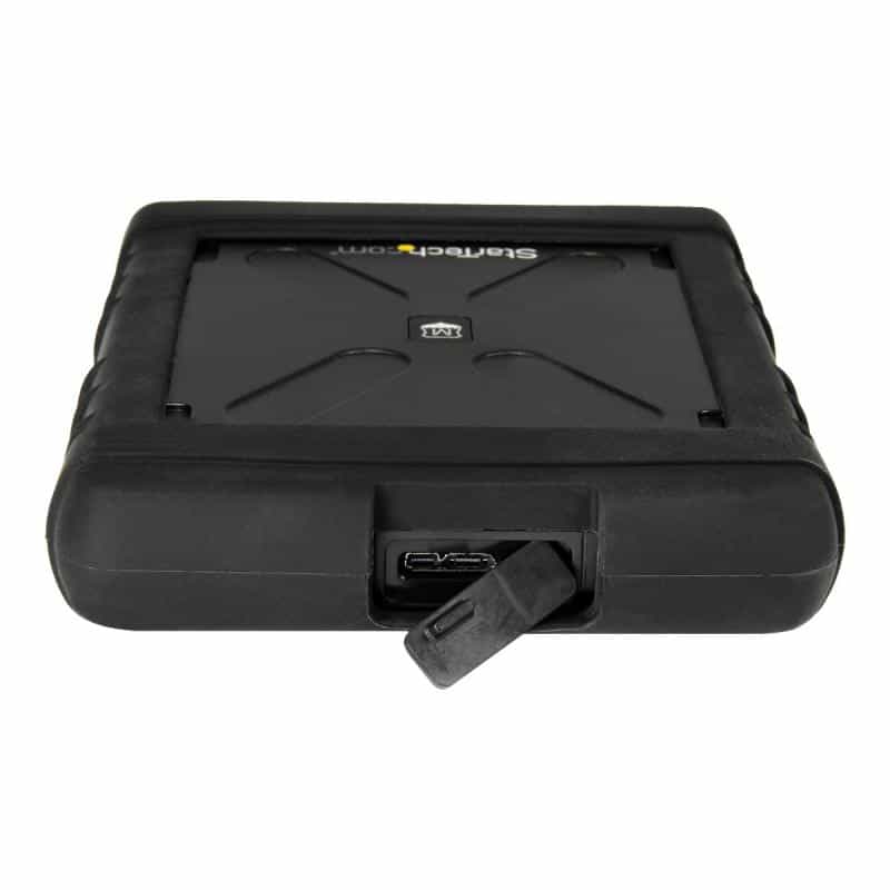 STARTECH.COM USB 3.0 auf 6,35cm 2,5Zoll SATA 6Gbps/SSD Festplattengehäuse mit UASP - 2,5zoll (6,4cm)