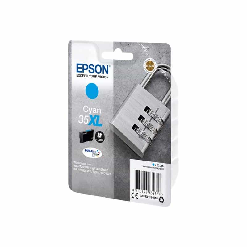 EPSON 35XL XL Cyan Tintenpatrone