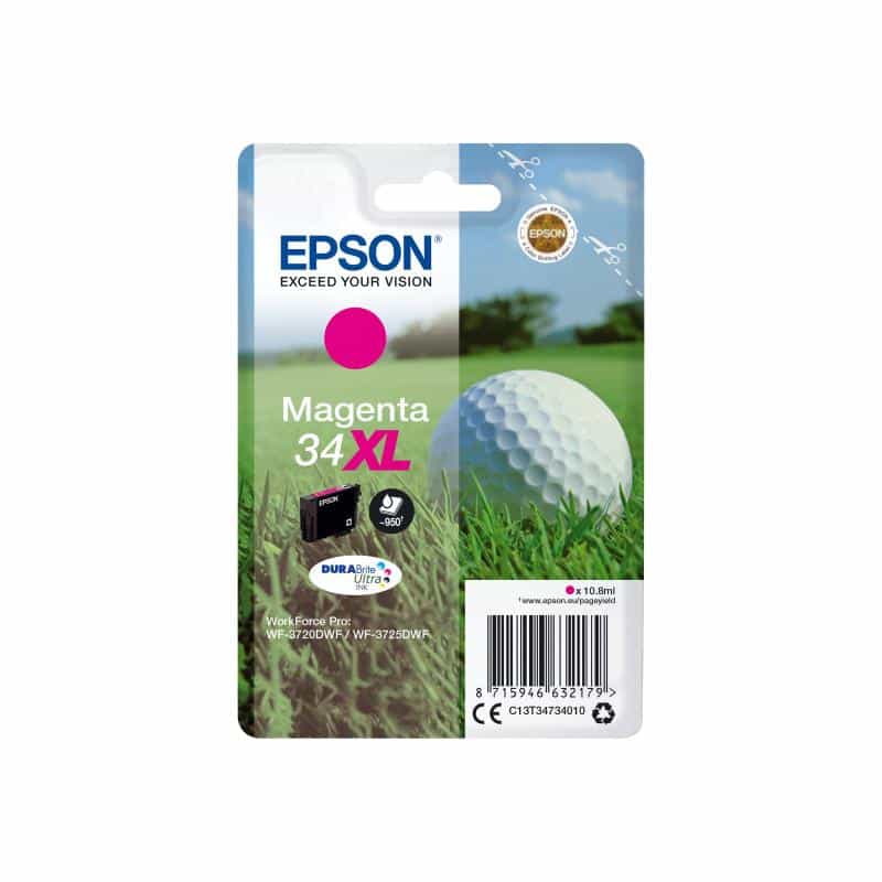 EPSON 34XL XL Magenta Tintenpatrone