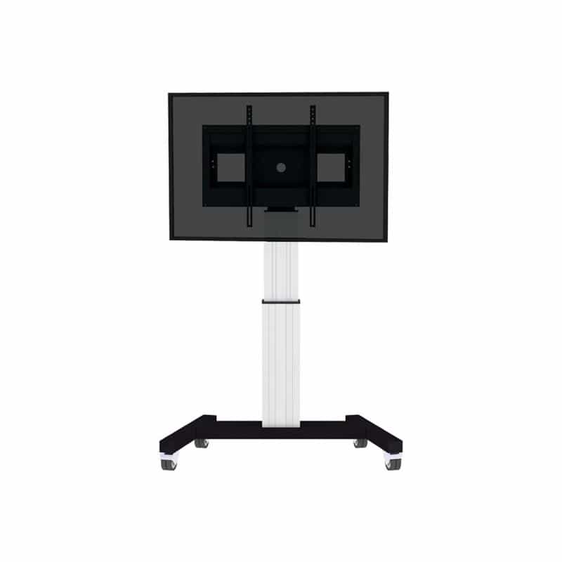 NEOMOUNTS motorisierter Bodenständer für Flachbild-Fernseher bis 100" - Silber