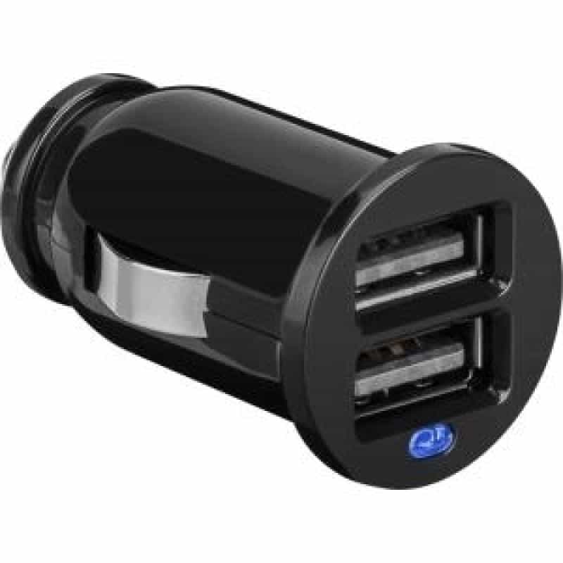 GOOBAY KFZ LadeAdapt USB Dual 2100mA bk