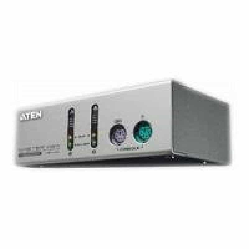 ATEN CS82A KVM Switch 2-fach PS/2-Eingabegeräte und VGA-Grafik