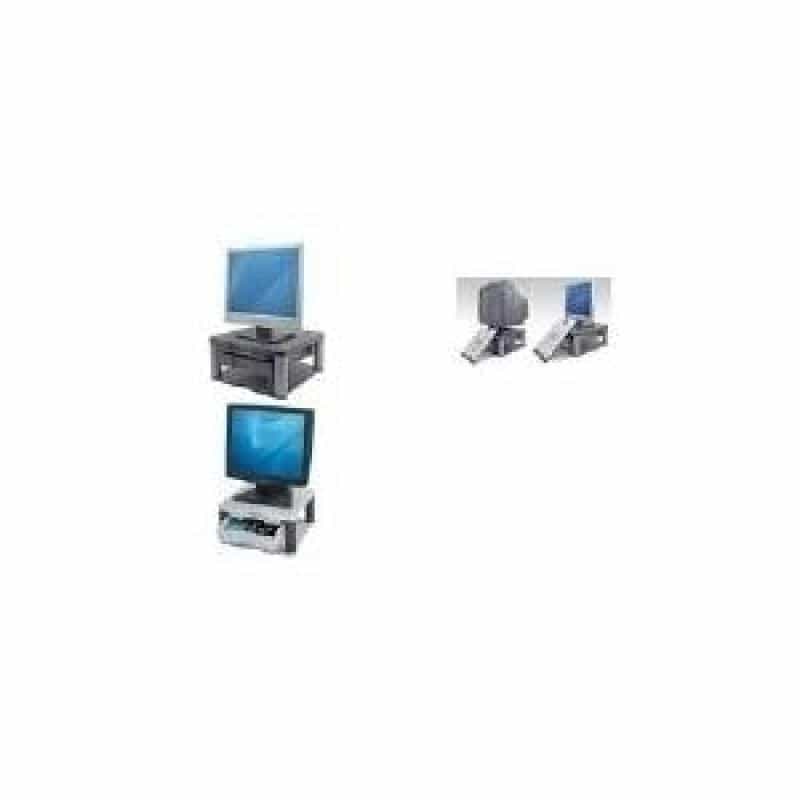 FELLOWES Monitorständer Fellowes Premium Monitor Ständer Plus graphit
