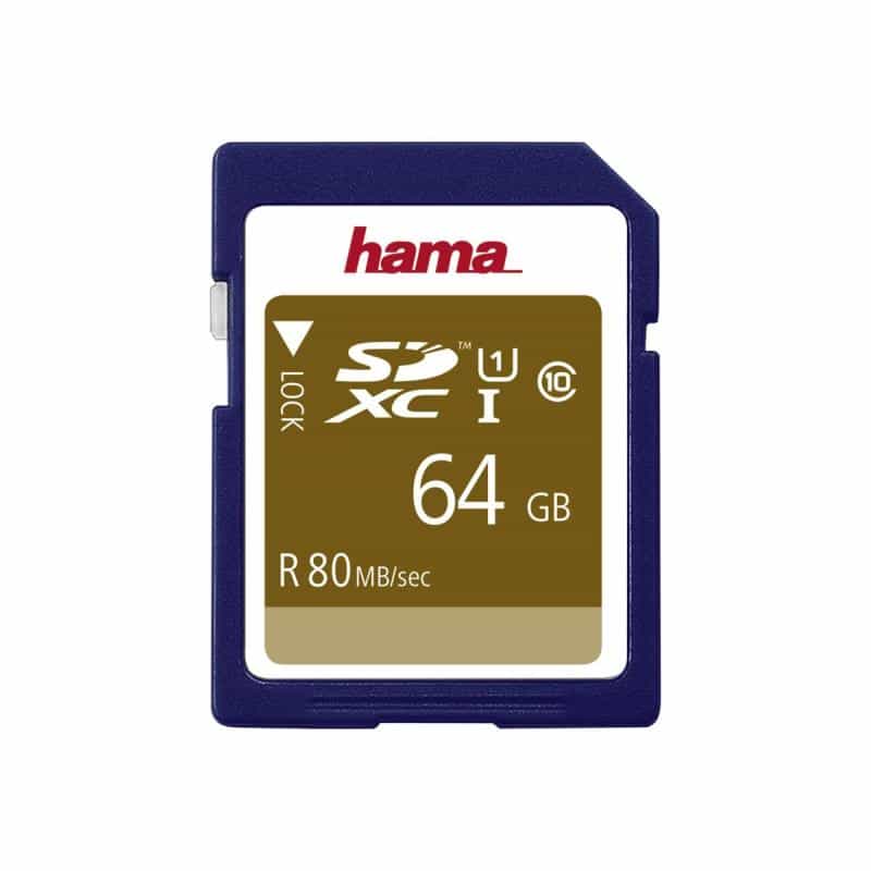 HAMA SDXC 64GB Class 10 UHS-I 80MB/S HAMA SDXC 64GB Class 10 UHS-I 80MB/S