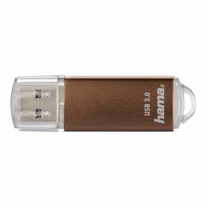 HAMA FlashPen "Laeta", USB 3.0, 16 GB, 40MB/s, Braun