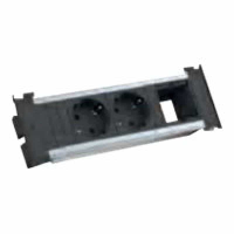 BACHMANN KAPSA 2xSchuko 1xABD 927.052 0,2m GST18