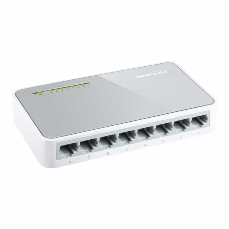 TP-LINK 8-Port 10/100 Mbps Desktop Switch Plastic Case