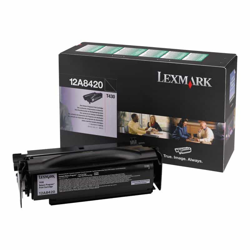 LEXMARK Schwarz Tonerpatrone LRP