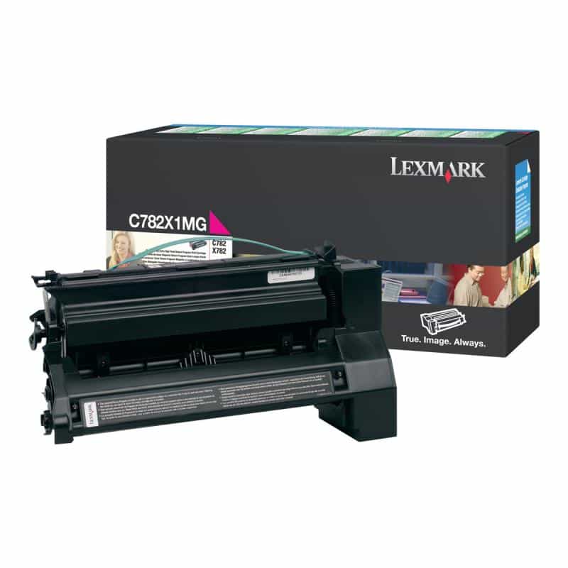 LEXMARK Besonders hohe Ergiebigkeit Magenta Tonerpatrone LCCP, LRP