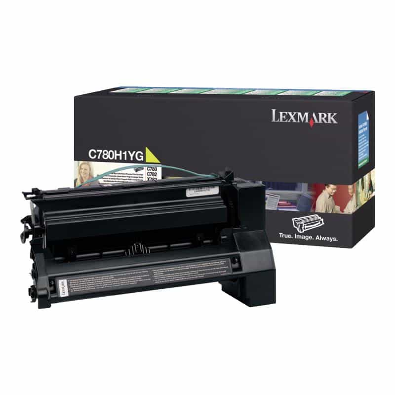 LEXMARK Gelb Tonerpatrone LCCP, LRP