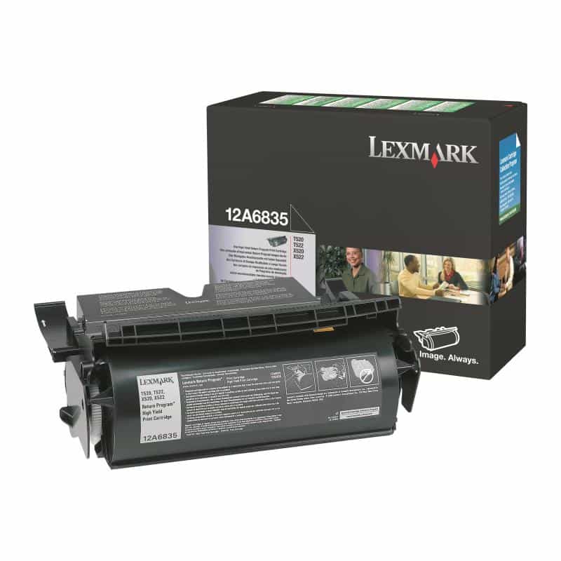 LEXMARK Schwarz Tonerpatrone Prebate