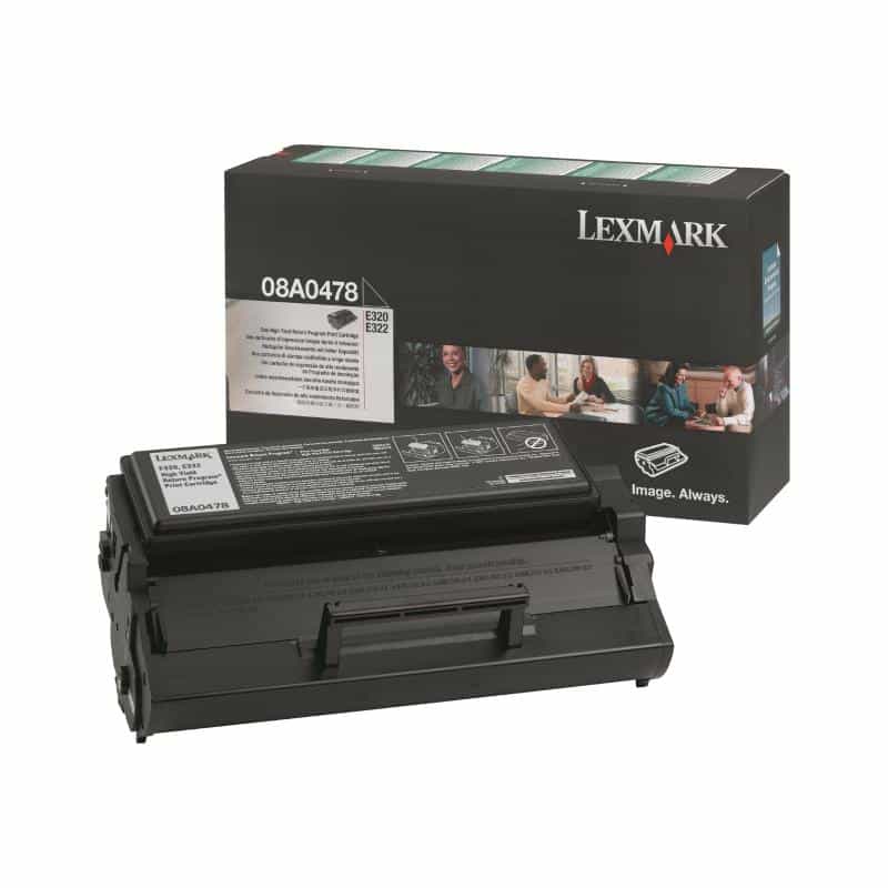 LEXMARK Schwarz Tonerpatrone LCCP, LRP