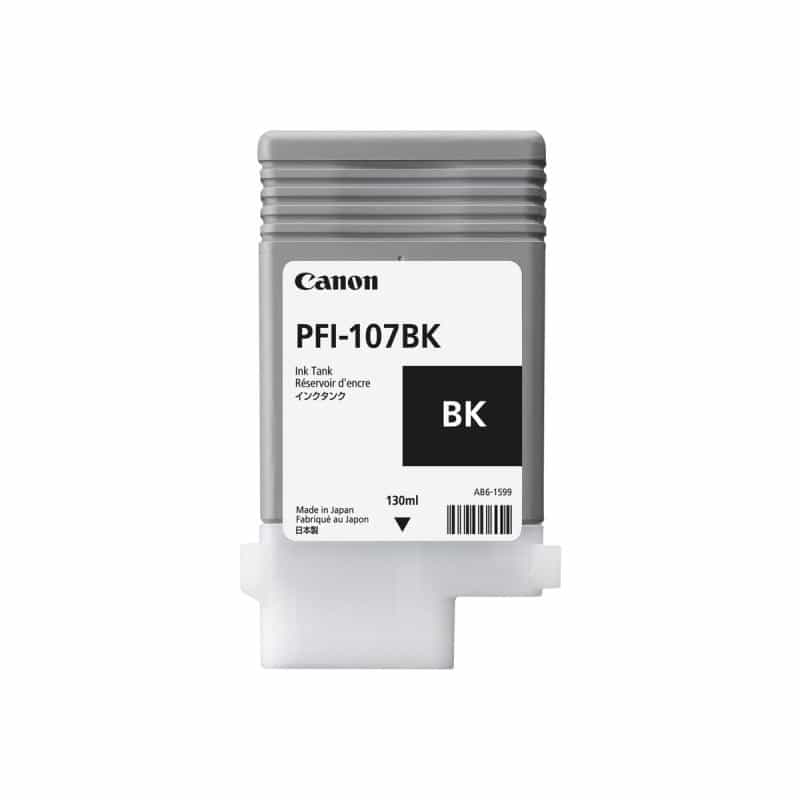 CANON PFI 107 BK Photo schwarz Tintenbehälter
