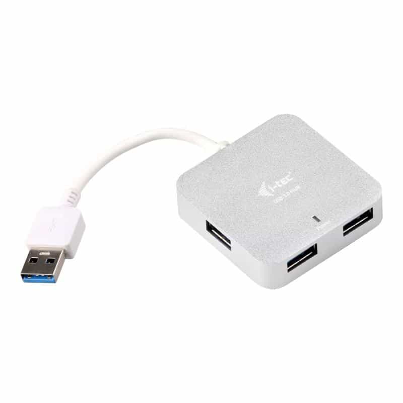 COMDIS I-TEC USB 3.0 Metal Passive HUB 4 Port ohne Netzteil ideal fuer Notebook Ultrabook Tablet PC