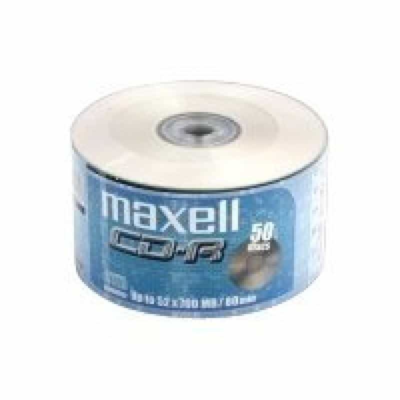 MAXELL CD-R 80XL 52x 50 Pack (624036.02.CN)