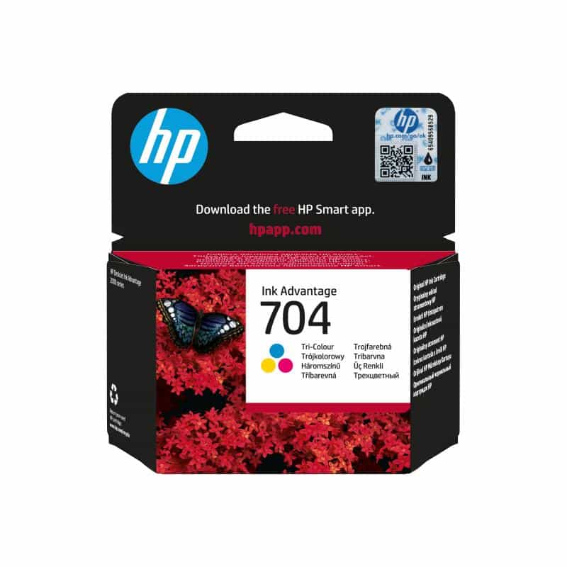 HP 704 Farbe (Cyan, Magenta, Yellow) Tintenpatrone