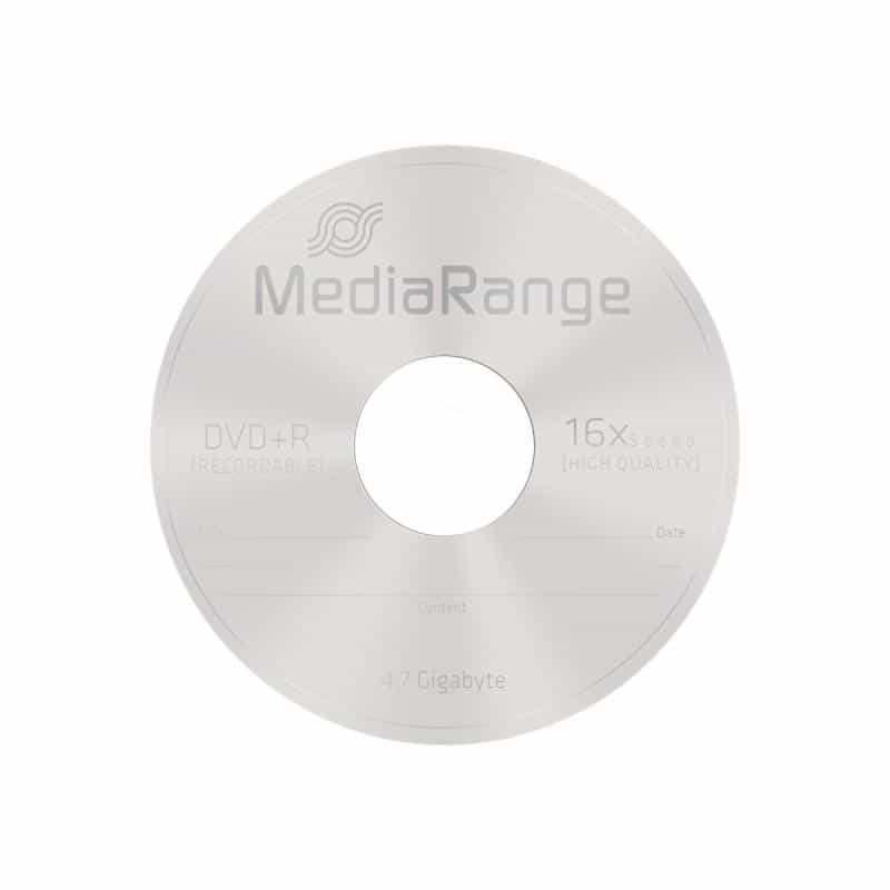 MediaRange DVD+R 16x Slimcase Pack 5